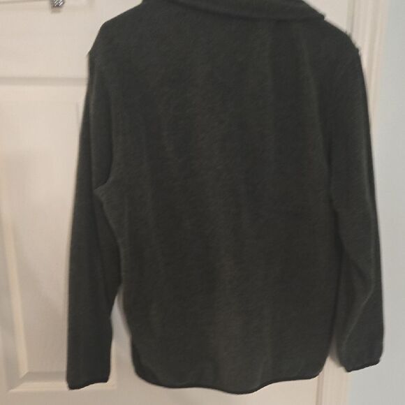 Reebok Forest Green Fleece Pullover - Picture 8 of 8